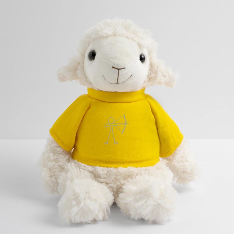 Strichmännchen Bogen Bogenschießen Bogenschütze MiniFeet® Schaf Annika