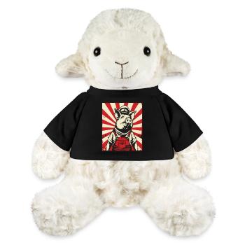 Communistes Propagande Socialistes Cochon - Mouton en peluche Annika MiniFeet® -  - Devant