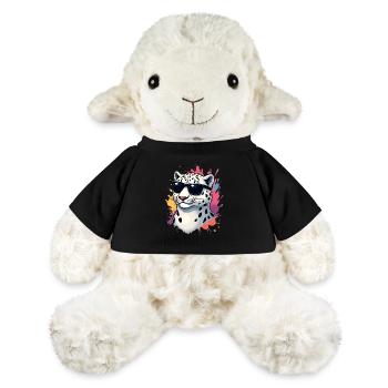 Lässiger Gepard mit Sonnenbrille - MiniFeet® Schaf Annika - Sonnengelb - Vorne