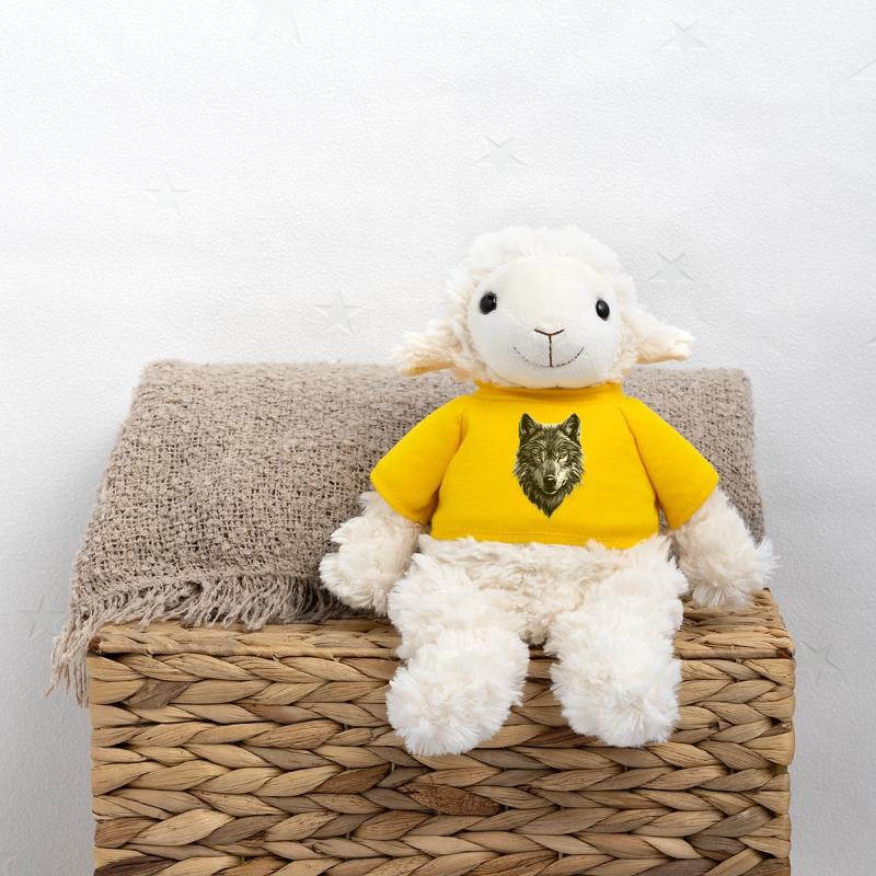 Wolf Love Wolves Wolf Pack Wolfhound Wild Wolf Mouton en peluche Annika MiniFeet®
