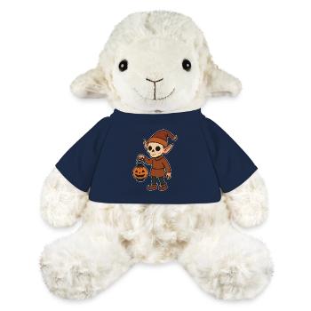 Wichtel Halloween Laterne - MiniFeet® Schaf Annika - French Navy - Vorne