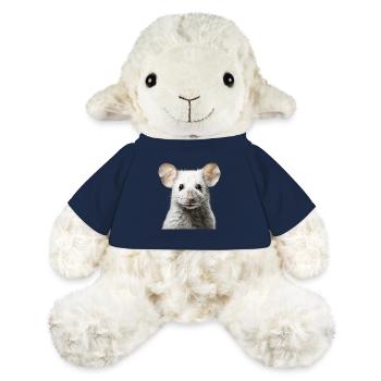 Süße Maus – niedliches Tierportrait - MiniFeet® Schaf Annika - French Navy - Vorne
