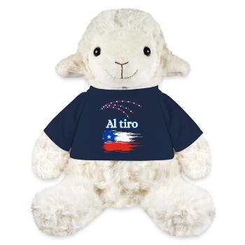 Pinceau drapeau du dialecte chilien - Mouton en peluche Annika MiniFeet® - bleu marine - Devant
