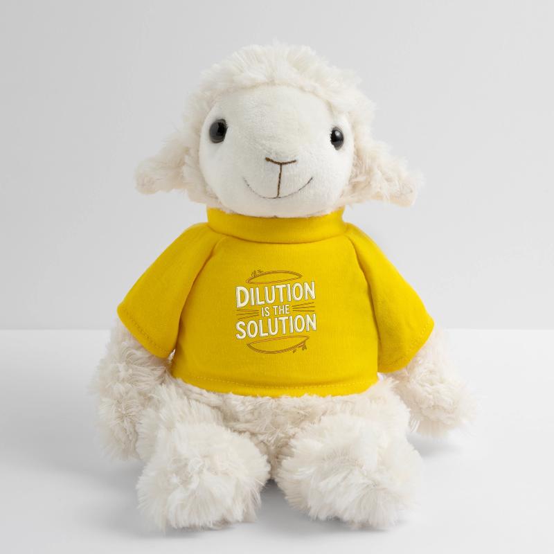 Lab Technician Dilution Is The Solution Phlebotomy MiniFeet® Sheep Annika