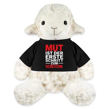 Mut ist der erste Schritt zum Scheitern - MiniFeet® Schaf Annika - Sonnengelb - Vorne