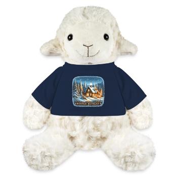 Winterretreat in der Holzhütte - MiniFeet® Schaf Annika - French Navy - Vorne