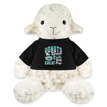 Restauration rapide en donuts - Mouton en peluche Annika MiniFeet® - jaune soleil - Devant