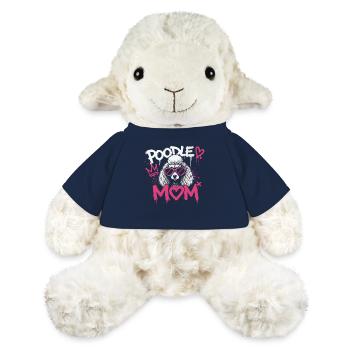 Pudel Mama Graffiti Pink - MiniFeet® Schaf Annika - French Navy - Vorne