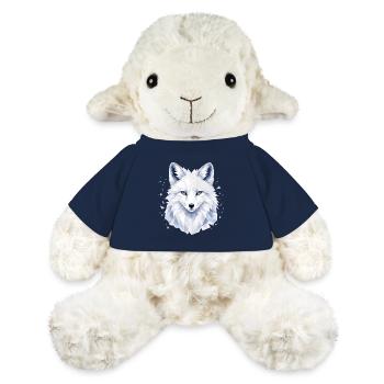 Arktischer Fuchs Polygon Design - MiniFeet® Schaf Annika - French Navy - Vorne