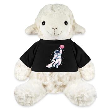 Astronaute Cosmic Hoop - Mouton en peluche Annika MiniFeet® - jaune soleil - Devant