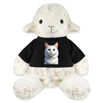 White Cat - MiniFeet® Sheep Annika - sun yellow - Front