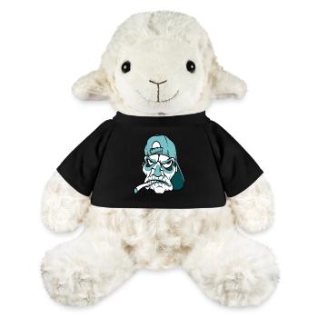 Célèbre après la mort - Mouton en peluche Annika MiniFeet® - jaune soleil - Devant