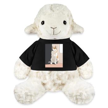 Pretty husky in the shade - MiniFeet® Sheep Annika - sun yellow - Front