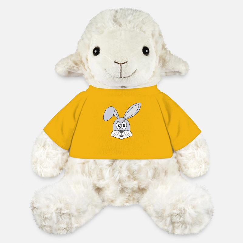 Rabbit Easter Rabbit Teeth Rabbits Easter - MiniFeet® Sheep Annika - sun yellow