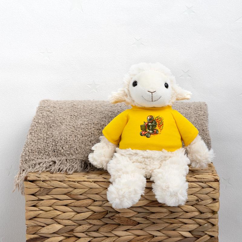 Scooter de course Mouton en peluche Annika MiniFeet®