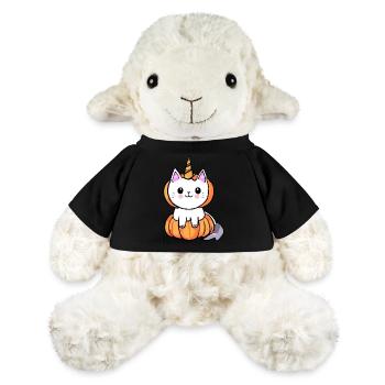 Halloween Einhorn Katze - MiniFeet® Schaf Annika - Sonnengelb - Vorne