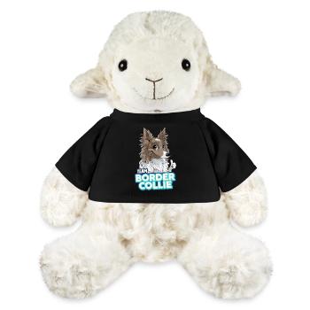 TEAM Border Collie Langhaar - Flieder - MiniFeet® Schaf Annika - Sonnengelb - Vorne