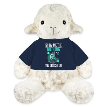 Funny Cybersecurity IT Support IT Security Network - MiniFeet® Sheep Annika - french navy - Front