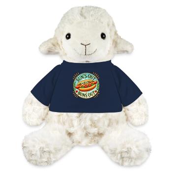 Sonnen raus Brötchen raus - MiniFeet® Schaf Annika - French Navy - Vorne