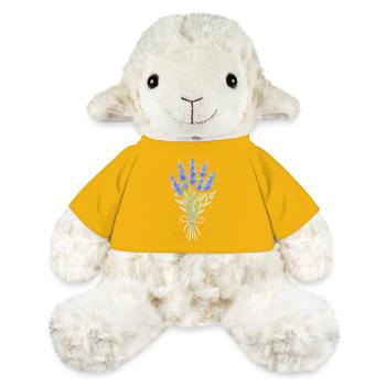 Bouquet de lavande - Mouton en peluche Annika MiniFeet® - jaune soleil - Devant