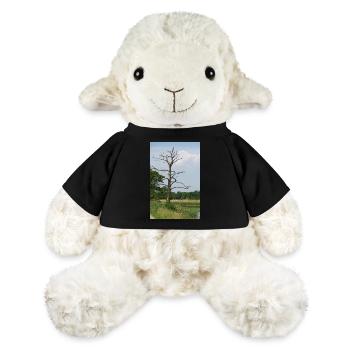 Verlassener Baum am Wasser - MiniFeet® Schaf Annika - Sonnengelb - Vorne