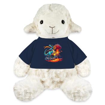 Dino Volcano Eruption with Flower - MiniFeet® Sheep Annika - french navy - Front
