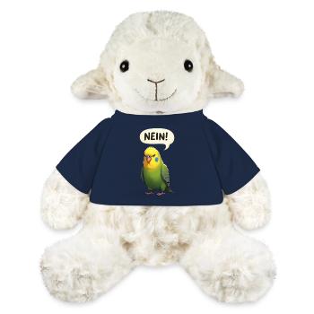 Wellensittich Vogel NEIN - MiniFeet® Schaf Annika - French Navy - Vorne