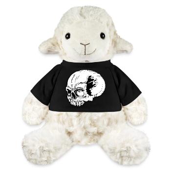 skull - MiniFeet® Schaf Annika - Sonnengelb - Vorne