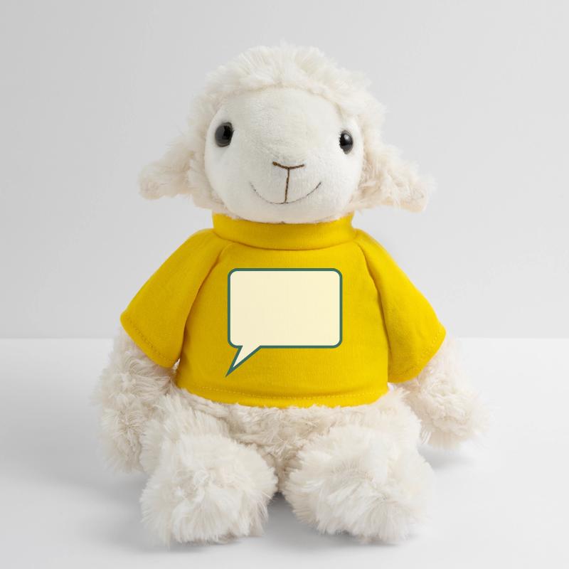 Personalize your own speech bubble comic MiniFeet® Sheep Annika