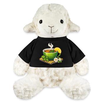 Grüner Kräutertee mit Zitrus - MiniFeet® Schaf Annika - Sonnengelb - Vorne