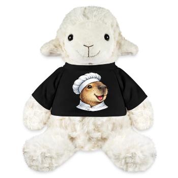 Süßes Capybara Koch Cartoon - MiniFeet® Schaf Annika - Sonnengelb - Vorne