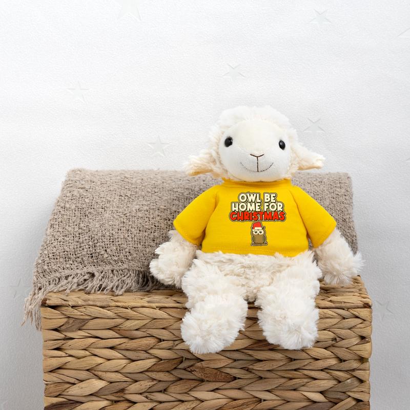 Eule wird zu Weihnachten zu Hause sein MiniFeet® Schaf Annika