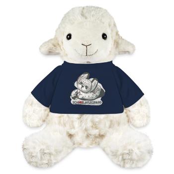 Schlafmütze Krissi, Schneeleopard - MiniFeet® Schaf Annika - French Navy - Vorne