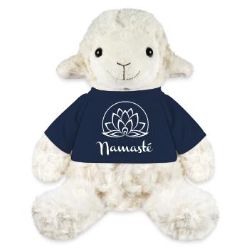 Namaste Lotus Line Art - MiniFeet® Sheep Annika - french navy - Front