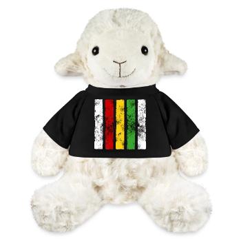 Reggae Zeichen - MiniFeet® Schaf Annika - Sonnengelb - Vorne