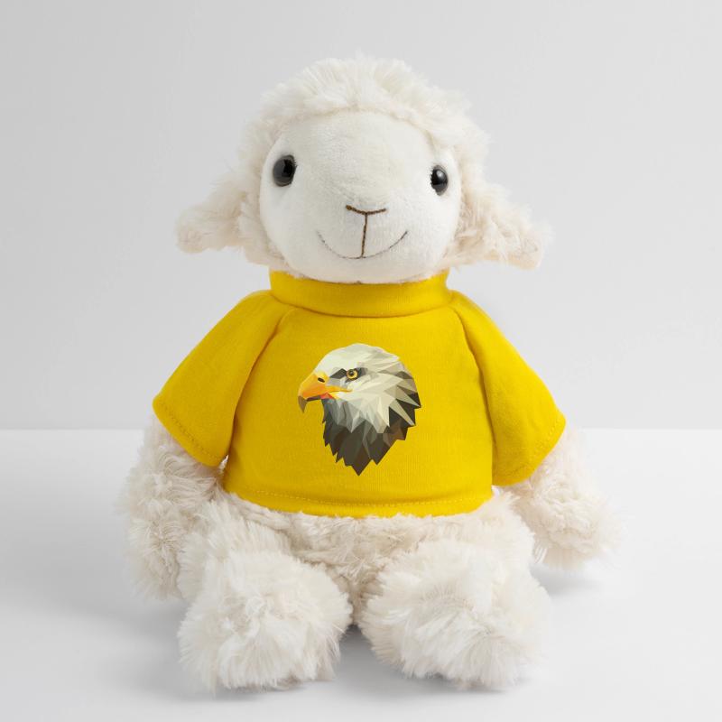 Stylized, geometric eagle MiniFeet® Sheep Annika