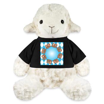 VOLKSFEST DEUTSCHLAND BAYERN BRETZEL BREZEL - MiniFeet® Sheep Annika - sun yellow - Front