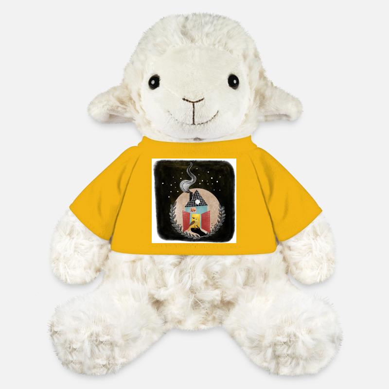 Happy Christmas Time Advent - MiniFeet® Schaf Annika - Sonnengelb