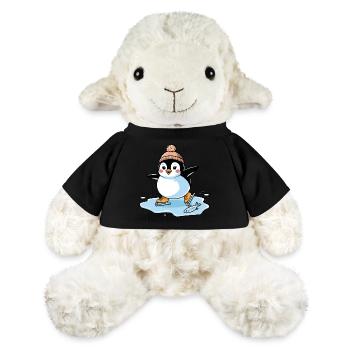 Schlittschuh-Pinguin - MiniFeet® Schaf Annika - Sonnengelb - Vorne