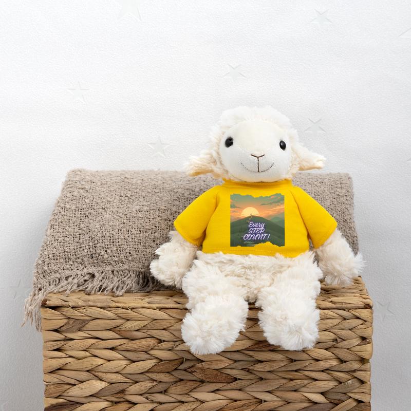 Chaque Pas Compte Horizon Neon Mouton en peluche Annika MiniFeet®