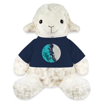 Split Earth Teal Moon - MiniFeet® Sheep Annika - french navy - Front