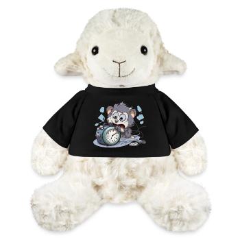 Morgenchaos Otter Wecker - MiniFeet® Schaf Annika - Sonnengelb - Vorne