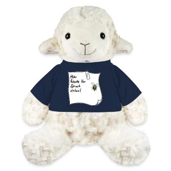Notes – This could be your saying - MiniFeet® Sheep Annika - french navy - Front