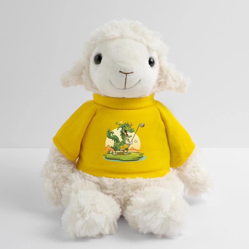 Golfender Drache am Tee MiniFeet® Schaf Annika