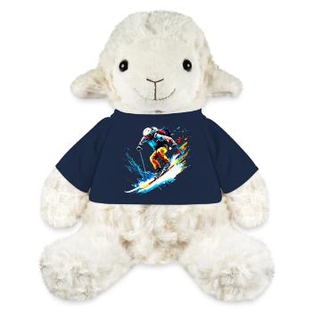 Skifahrer - MiniFeet® Schaf Annika - French Navy - Vorne