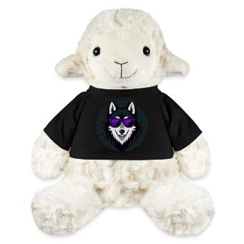 Husky glam purple glasses - MiniFeet® Sheep Annika - sun yellow - Front