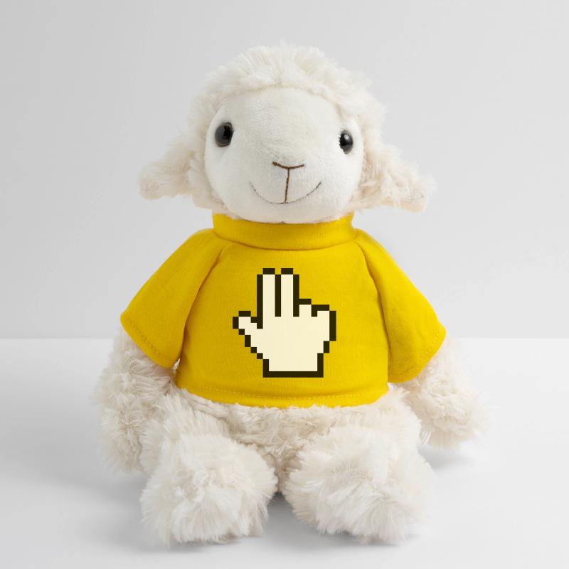 Main de souris 2 doigts Mouton en peluche Annika MiniFeet®