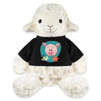 Süßes Schweinchen  - MiniFeet® Schaf Annika - Sonnengelb - Vorne