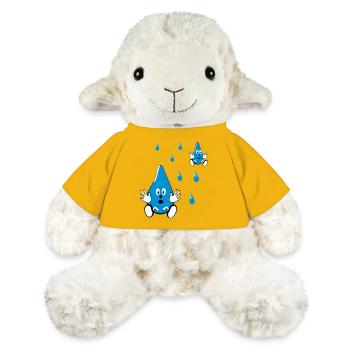 Kleine Wassertropfen Freunde - MiniFeet® Schaf Annika - Sonnengelb - Vorne