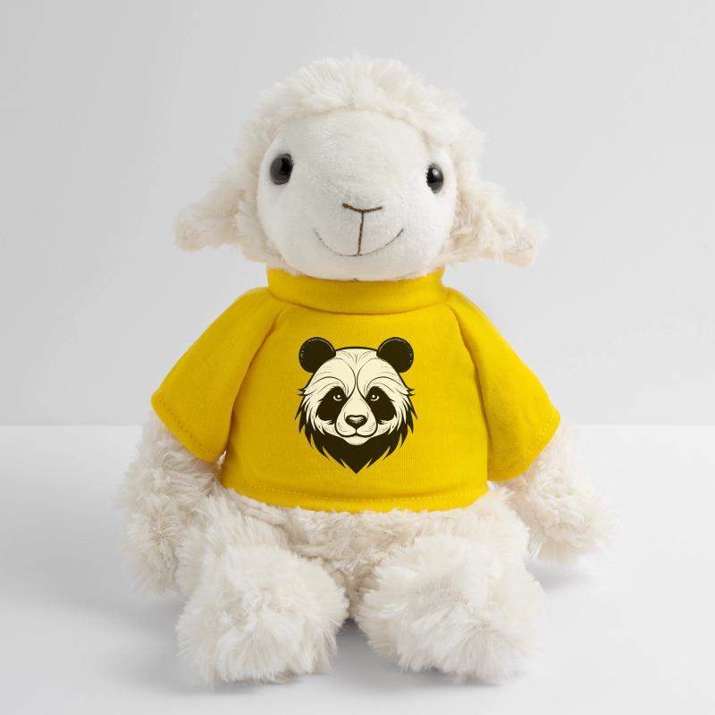 Conception élégante du masque de panda Mouton en peluche Annika MiniFeet®